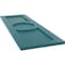 Ekena Millwork True Fit PVC Center Circle Arts & Crafts Fixed Mount Shutters, Antigua, 12W x 32H, PR TFP001AC12X032AN - alternate 9